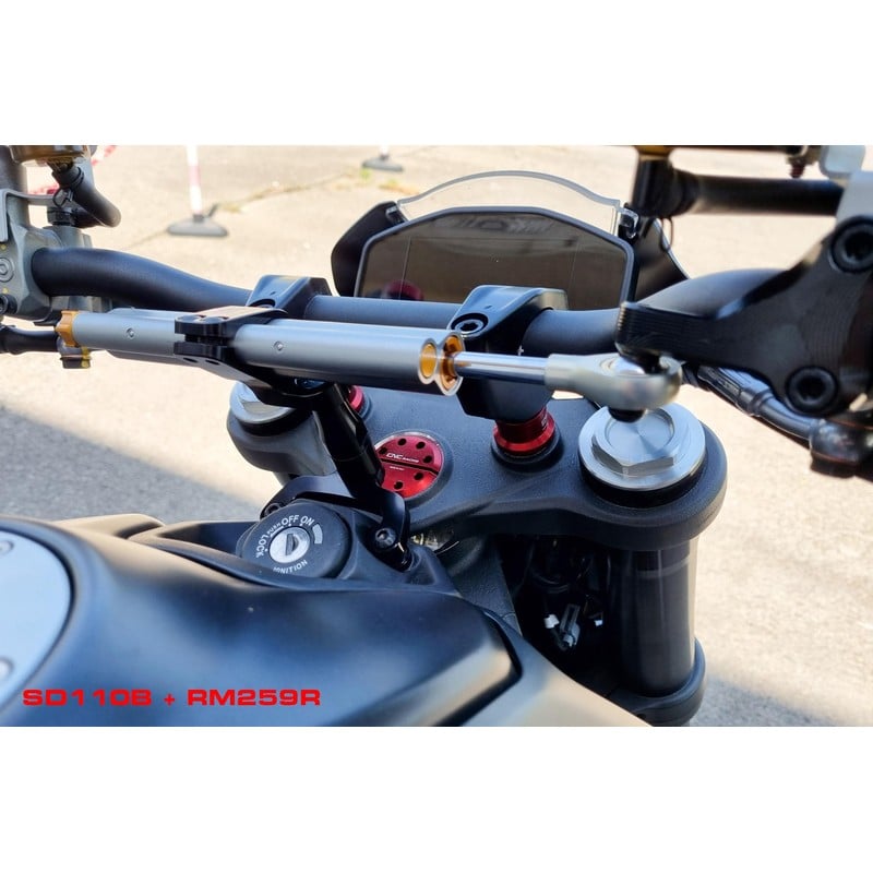 Supporto ammortizzatore di sterzo Ducati Monster 937 2021+ CNC Racing