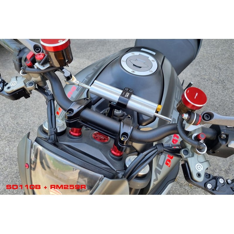SD110 Steering damper kit Ducati Monster 937 2021+ CNC Racing