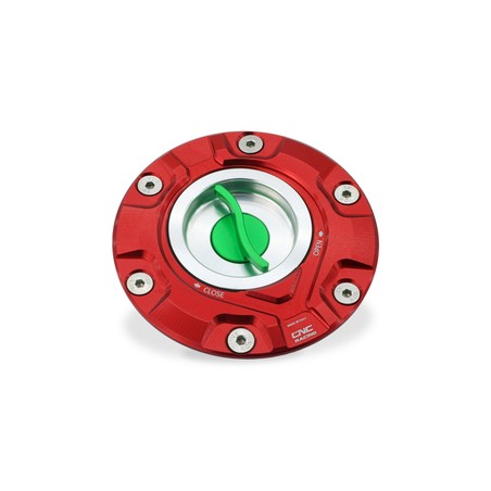 Tappo serbatoio carburante Livrea Tricolore Moto Guzzi CNC Racing TS402