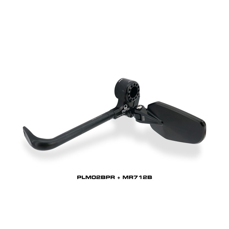 PLM02_PR_DUCATI Lever Guard Street Clutch lever protector with bar end mirror housing Pramac racing