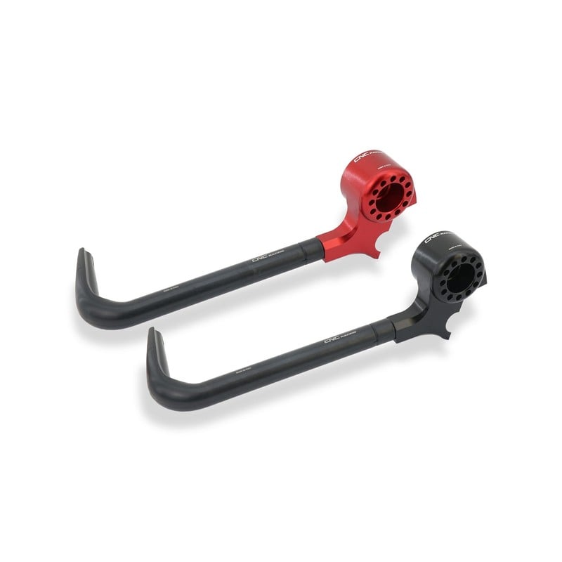 PLM02_DUCATI Lever Guard Street Clutch lever protector with bar end mirror housing Ducati CNC Racing