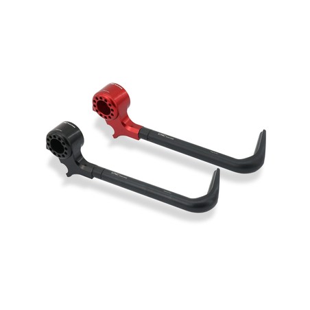 PLM01_DUCATI Lever Guard Street Protection front brake lever with bar end mirror housing Ducati CNC