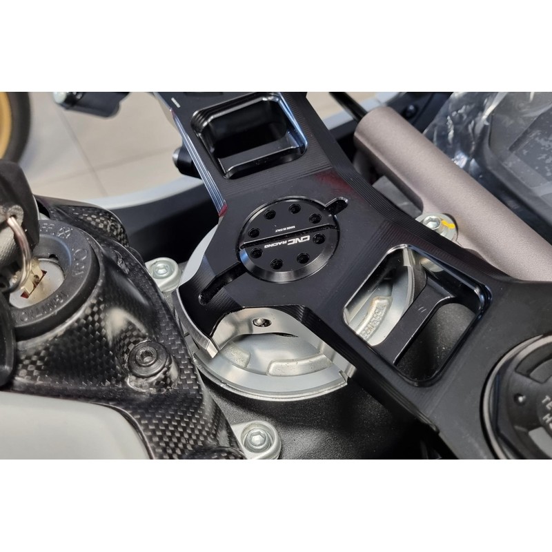 PSK02 Triple clamps Extension for steering lock Ducati Superbike 955 Panigale V2 2020+ CNC Racing