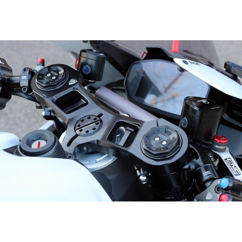 Piastre di sterzo 899 959 1299 Superiore Ducati Superbike 1199 Panigale R 2013+ CNC Racing