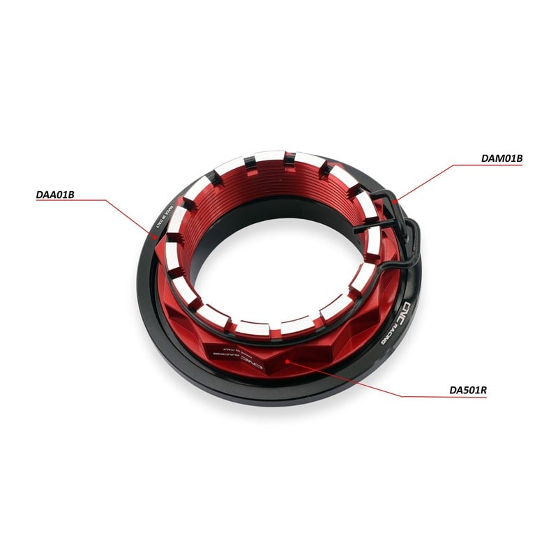 DAM01_DUCATI Safety spring clip for rear wheel nut Ducati CNC Racing DAM01