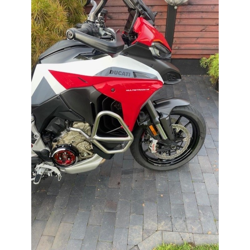 CA210_BIC_03 Carter trasparente per frizioni a olio Multistrada e Bicolore Ducati Diavel V4 2023+ CN