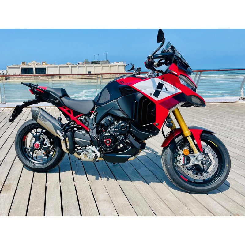 CA210_03 Carter trasparente per frizioni a olio Multistrada e Ducati Diavel V4 2023+ CNC Racing