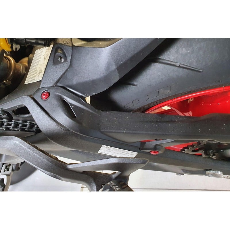 KV474_01 Screw kit upper chain guard Ducati Monster 937 2021+ CNC Racing