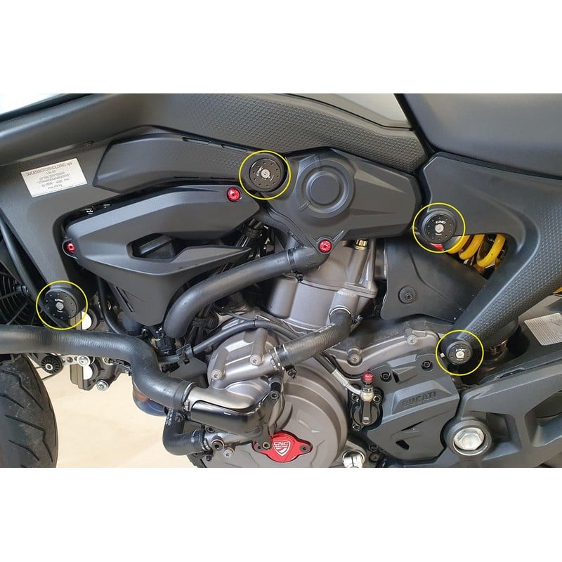 Kit tappi telaio Ducati Monster 937 2021+ CNC Racing