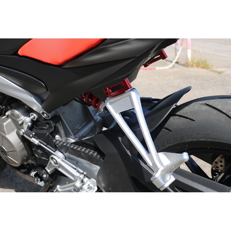 PET53 Rear footrest blanking plates Aprilia RS 660 2021+ CNC Racing