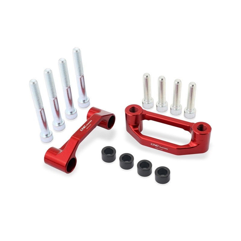 PET53 Rear footrest blanking plates Aprilia RS 660 2021+ CNC Racing