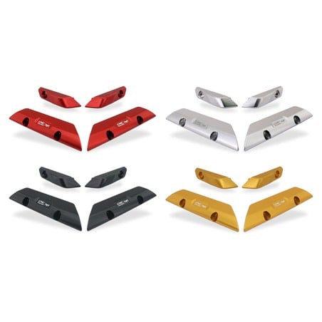 WP100 Winglets blanking caps Ducati Streetfighter V4 S 2020+ CNC Racing