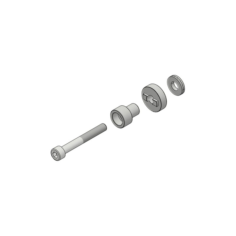 PL120 Adattatore per installare protezione leva freno e frizione. Aprilia RS 660 2021+ CNC Racing
