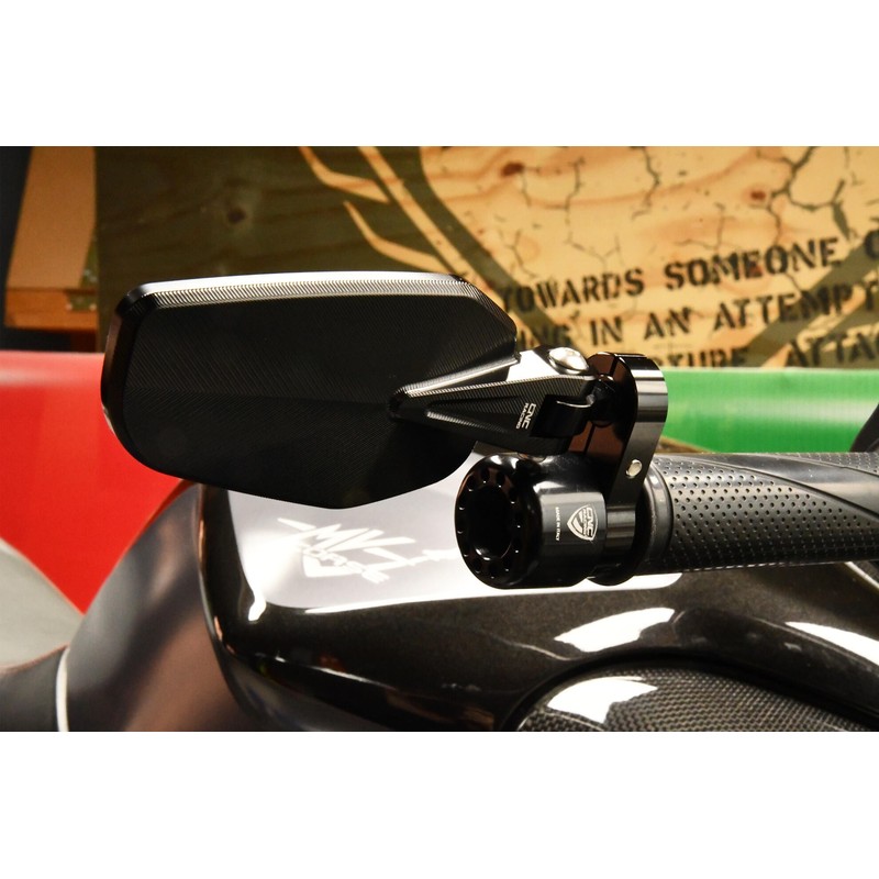 Specchio retrovisore bar end EVO destro Ducati CNC Racing MR711