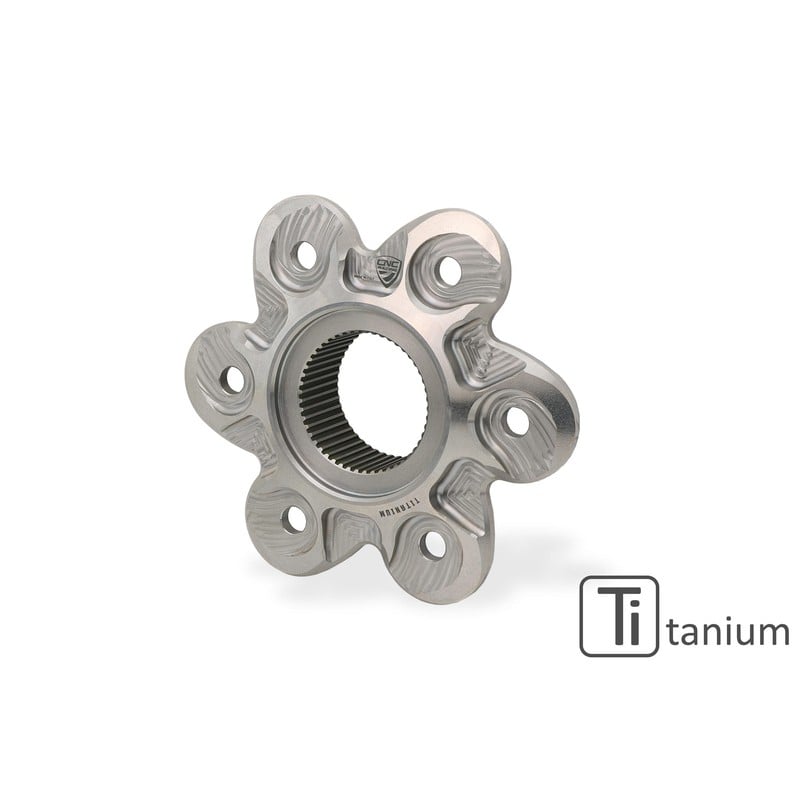 FL506_TI Rear sprocket flange Titanium Ducati Streetfighter V4 S 2020+ CNC Racing