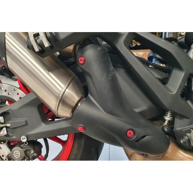 Kit viti paracalore silenziatori scarico Ducati Monster 937 2021+ CNC Racing