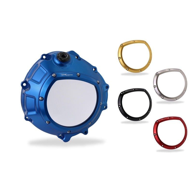 CA800_L Clear clutch cover for blu color Bmw S1000 R K47 2014+ CNC Racing