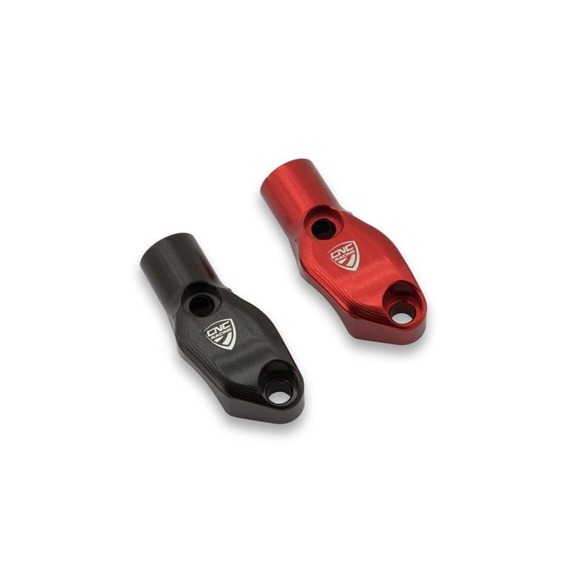 Cavallotto pompe freno Brembo CNC e forgiate foro specchio filettatura M10 SX Ducati CNC Racing CV015