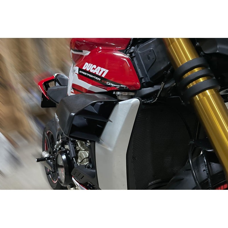 ZW005 GP Winglets Carbon fiber Ducati Streetfighter V4 S 2020+ CNC Racing