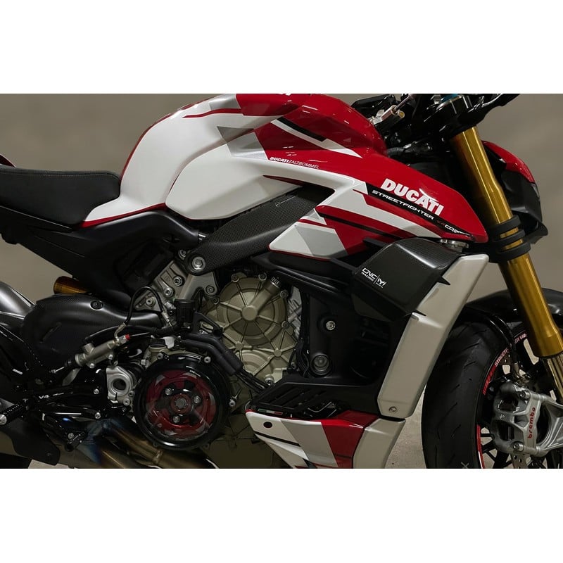 ZW005 GP Winglets Carbon fiber Ducati Streetfighter V4 S 2020+ CNC Racing