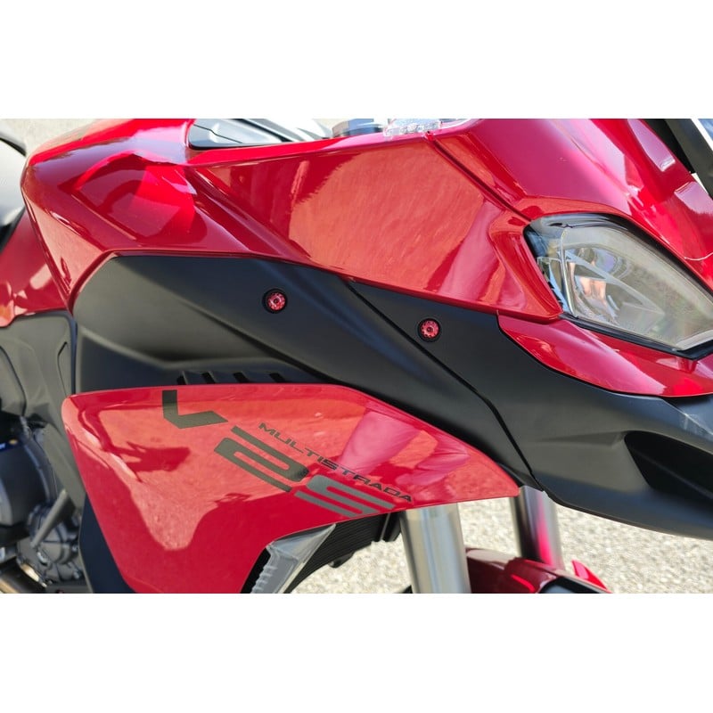 KV302_02 Kit viti cover convogliatori V4 Ducati Multistrada V2 My2025 2025+ CNC Racing
