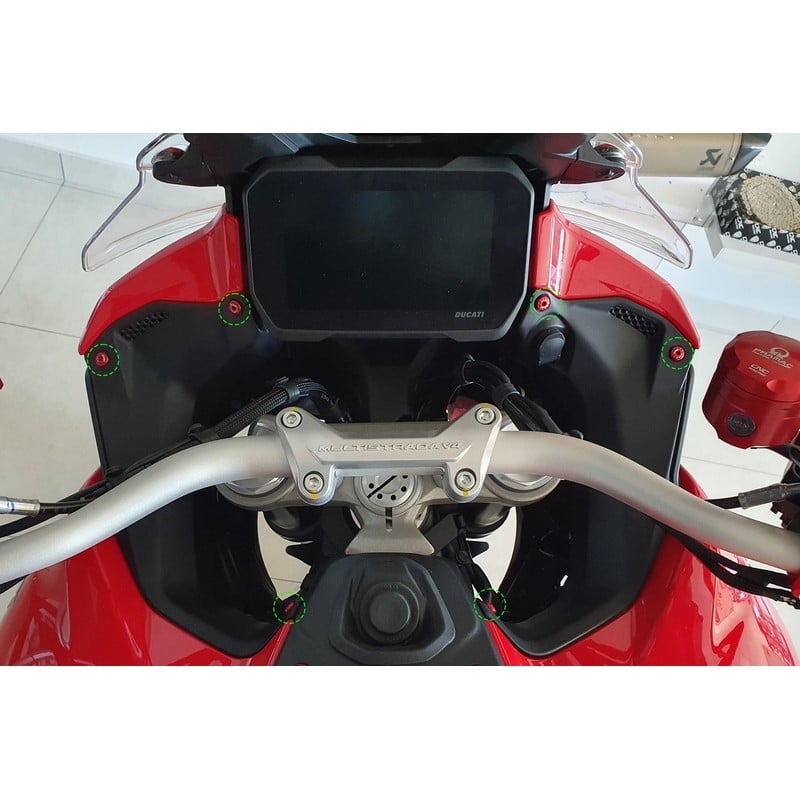 KV325_03 Screw kit Inner cowling Ducati Multistrada V4 Pikes Peak 2022+ CNC Racing