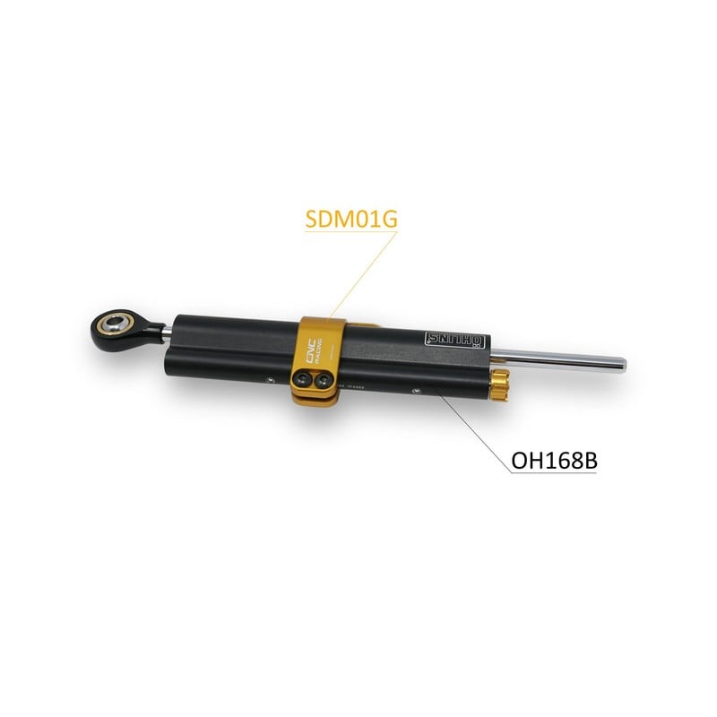 SDM01 Clamp for Steering damper Ohlins Ducati Hypermotard 950 Sp 2019+ CNC Racing