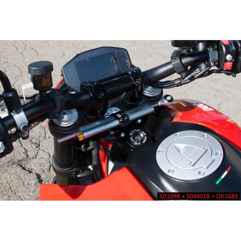 Supporto ammortizzatore di sterzo Ducati Hypermotard 950 Sp 2019+ CNC Racing