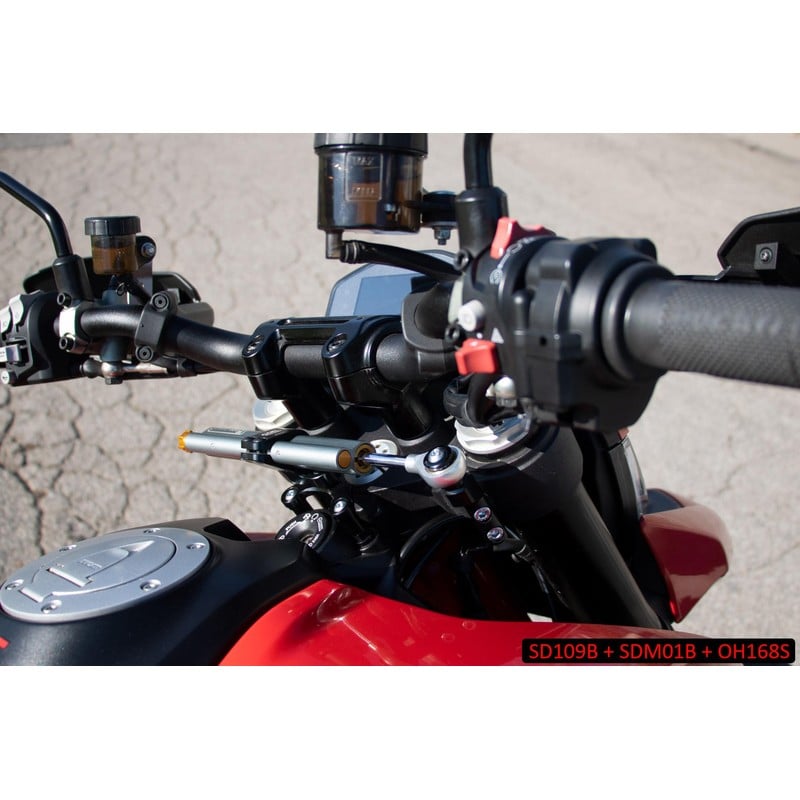 Supporto ammortizzatore di sterzo Ducati Hypermotard 950 Sp 2019+ CNC Racing