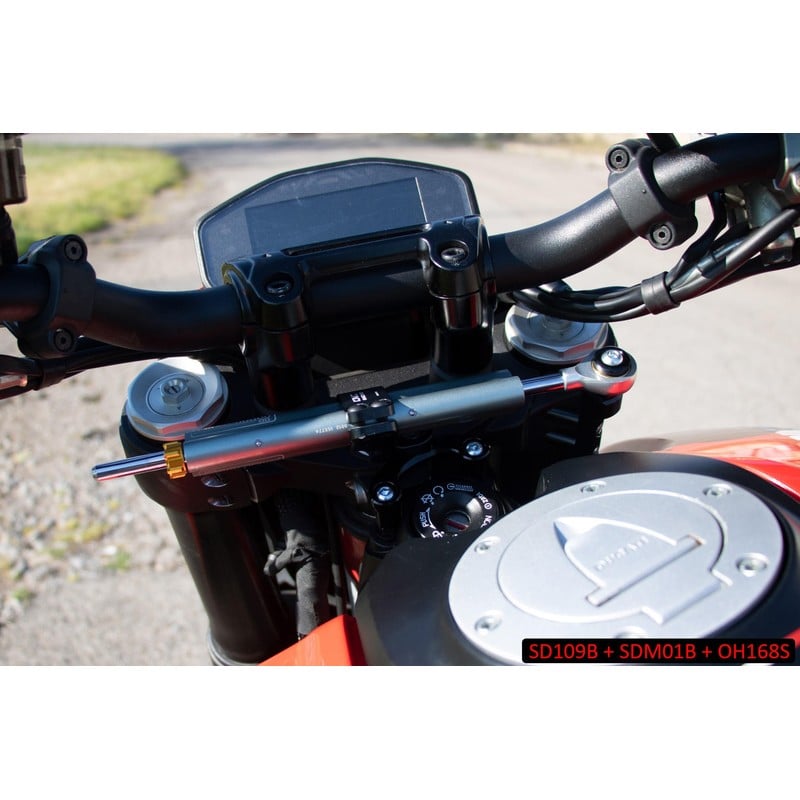 Supporto ammortizzatore di sterzo Ducati Hypermotard 950 Sp 2019+ CNC Racing