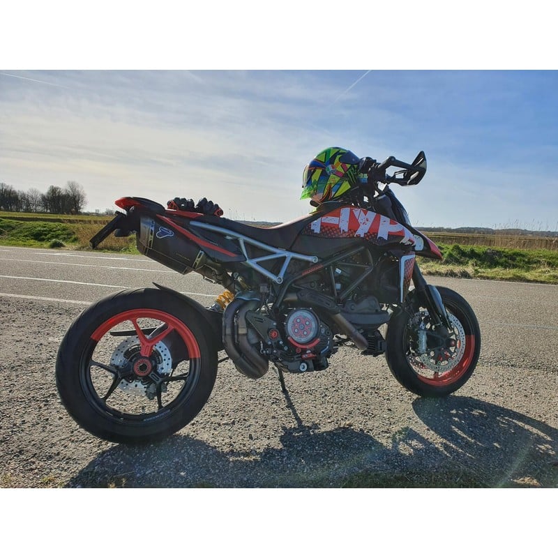 Kit trasformazione comando idraulico per carter frizione trasparente e Multistrada 950 Ducati Hypermotard 939 Sp 2016+ CNC Racin