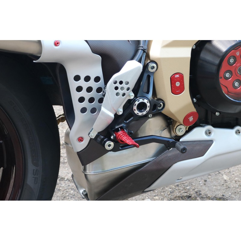 Poggiapiedi per pedane originali LIGHT pilota Mv Agusta Brutale 1000 Nurburgring 2021+ CNC Racing