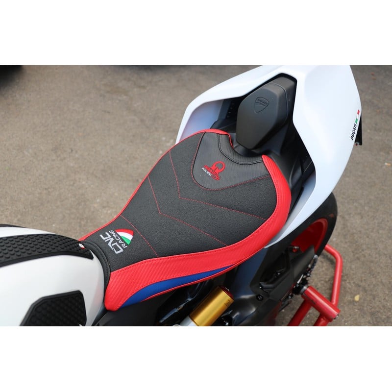 Rivestimento sella Pramac Racing Limited edition Ducati Superbike 955 Panigale V2 2020+ CNC Racing
