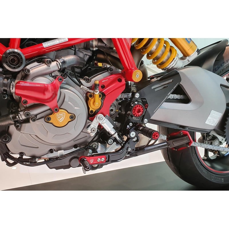 Pedane regolabili pilota Ducati Hypermotard 950 Sp 2019+ CNC Racing