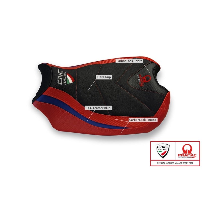 Rivestimento sella Pramac Racing Limited edition Ducati Superbike Panigale V4 R 2019+ CNC Racing