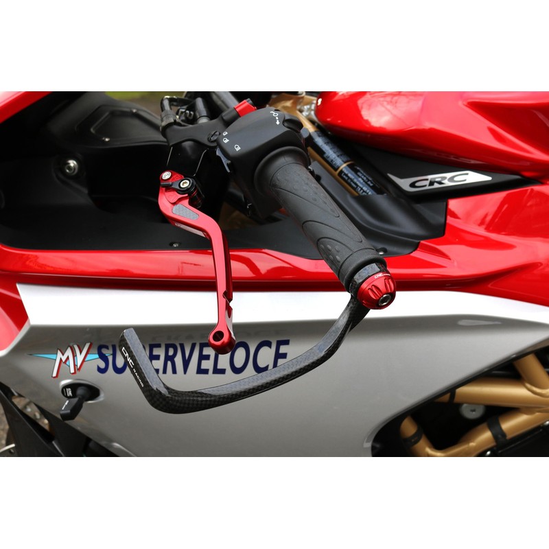 Clutch Guard Carbon Race Protezione leva frizione carbonio lucido Ducati CNC Racing PL250_K