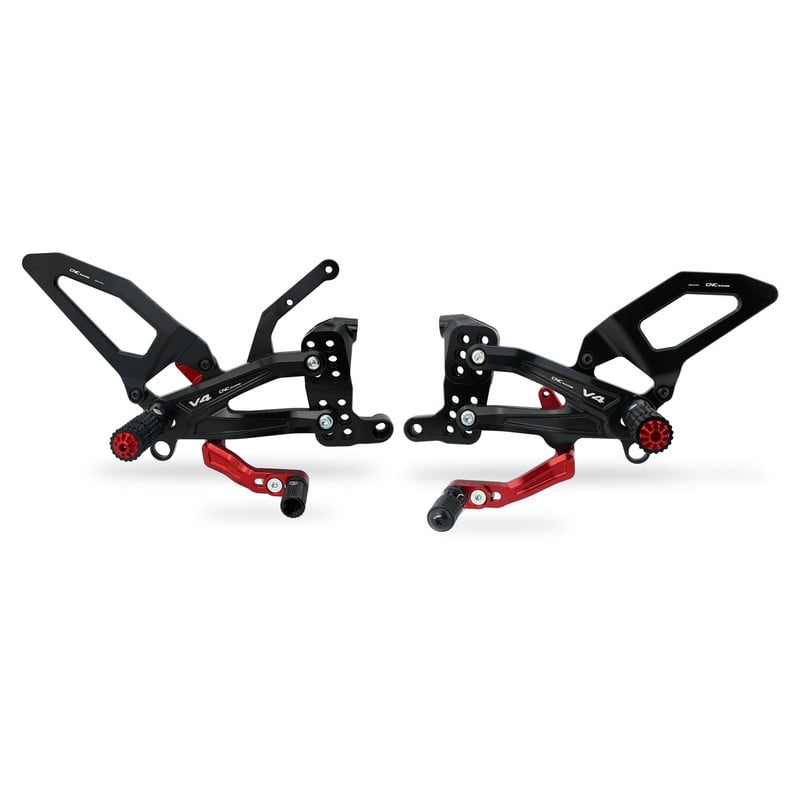Pedane regolabili Ducati Streetfighter V4 S 2020+ CNC Racing