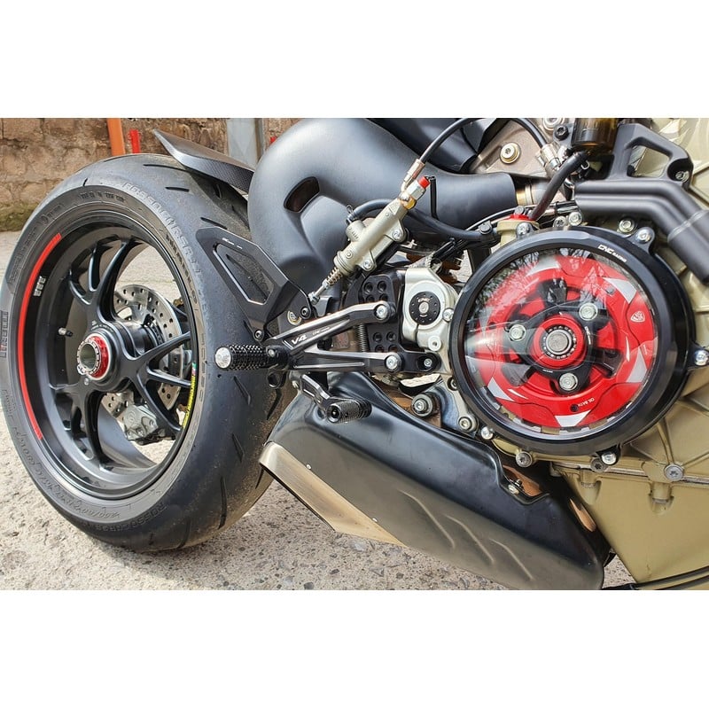 Pedane regolabili Ducati Streetfighter V4 S 2020+ CNC Racing
