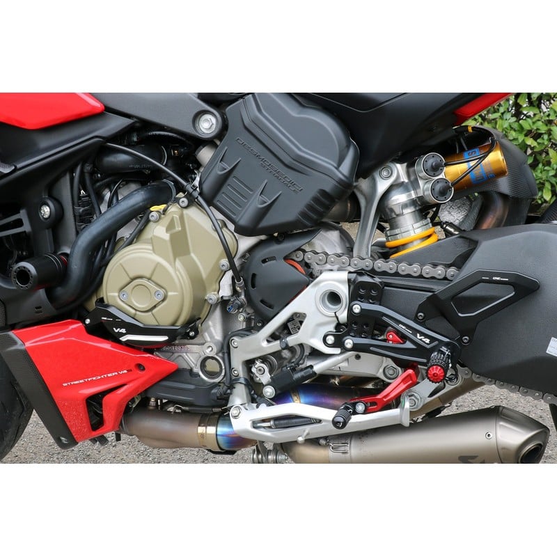 Pedane regolabili Ducati Streetfighter V4 S 2020+ CNC Racing