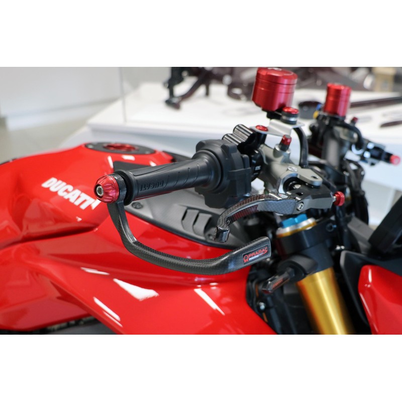 PL150_YPR_DUCATI Brake Guard Carbon Race Protection front brake lever matt carbon Pramac Racing Limi