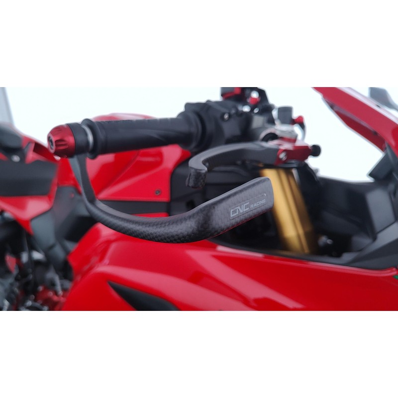 PL150_Y_DUCATI Brake Guard Carbon Race Protection front brake lever matt carbon Ducati CNC Racing PL