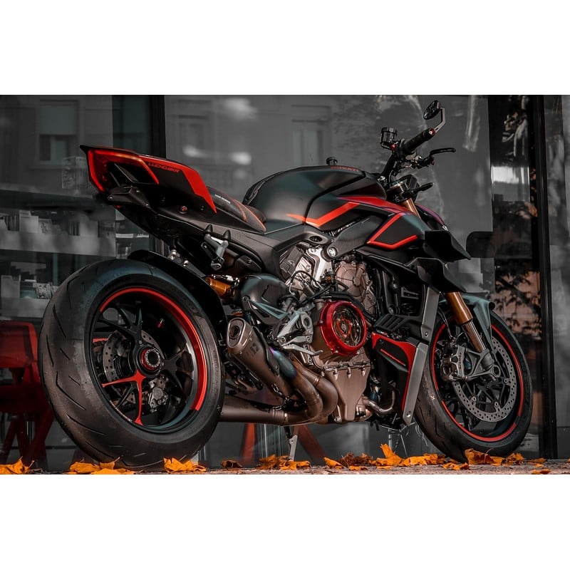Carter trasparente per frizioni a olio Ducati Streetfighter V4 S 2020+ CNC Racing