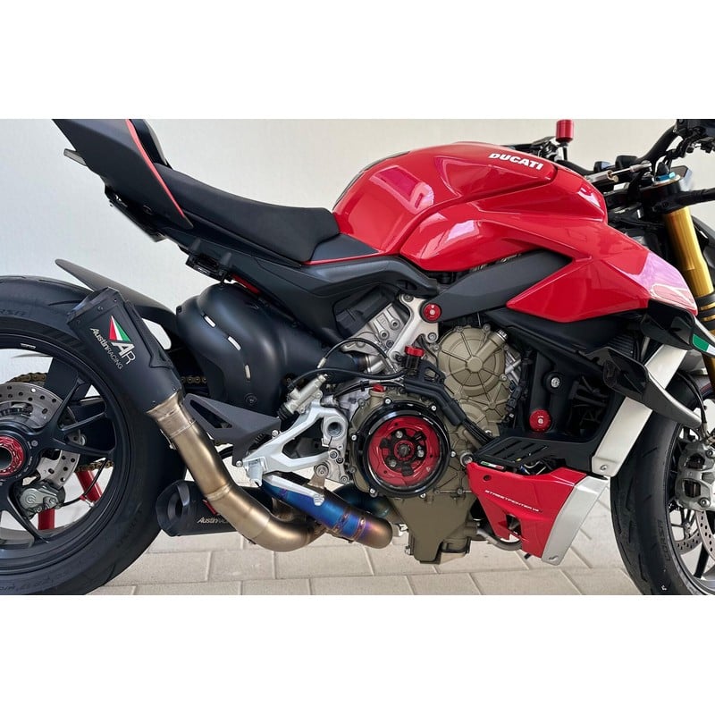 Carter trasparente per frizioni a olio Ducati Streetfighter V4 S 2020+ CNC Racing