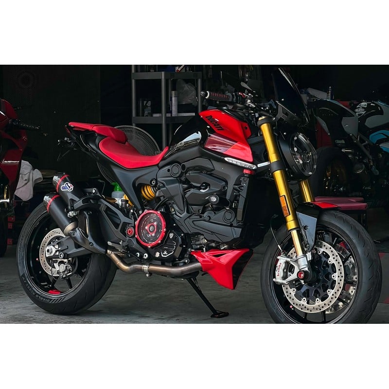 Carter trasparente per frizioni ad olio Pramac Racing Limited Edition Ducati Hypermotard 939 Sp 2016+ CNC Racing