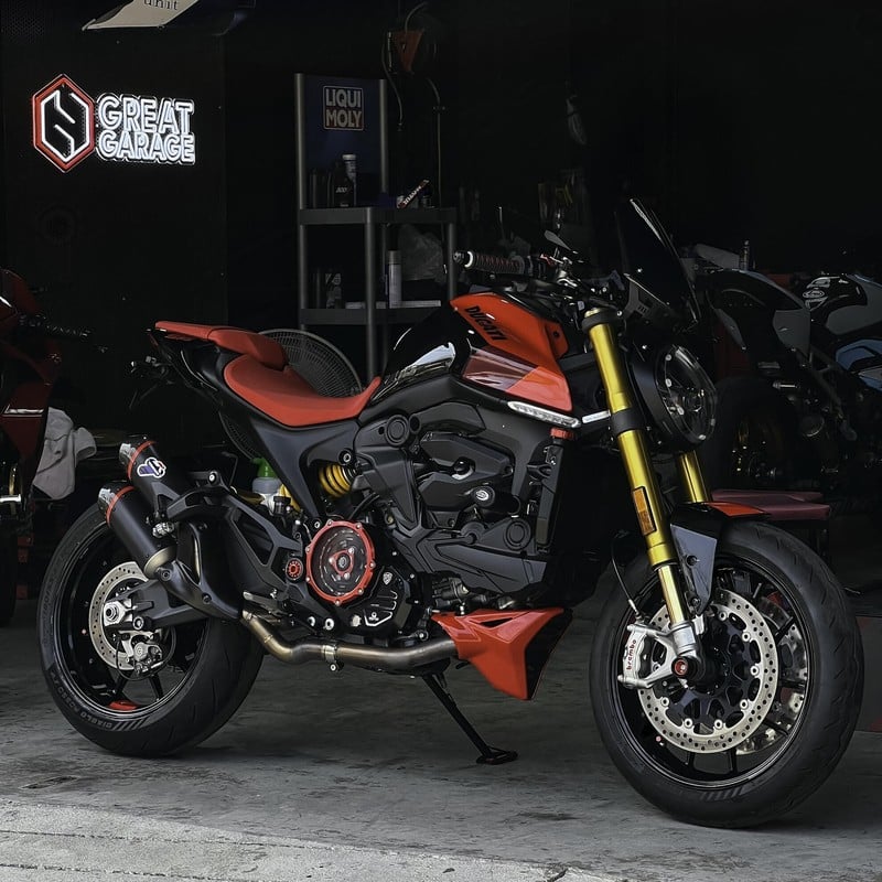 Carter trasparente per frizioni a olio Pramac Racing Limited Edition Ducati CNC Racing CA501_PR