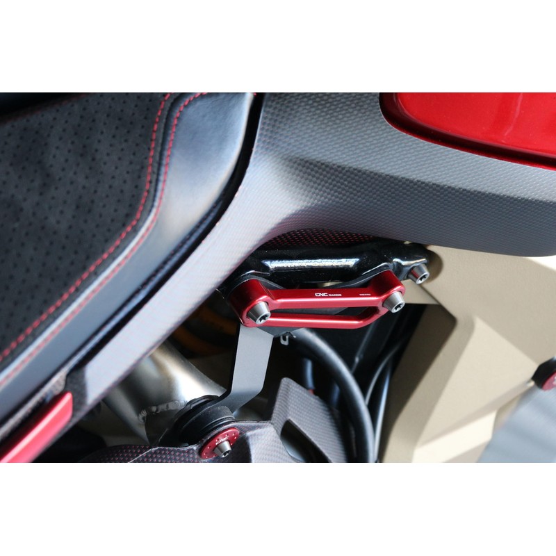PET51 Rear footrest blanking plates Mv Agusta Brutale 1000 Nurburgring 2021+ CNC Racing