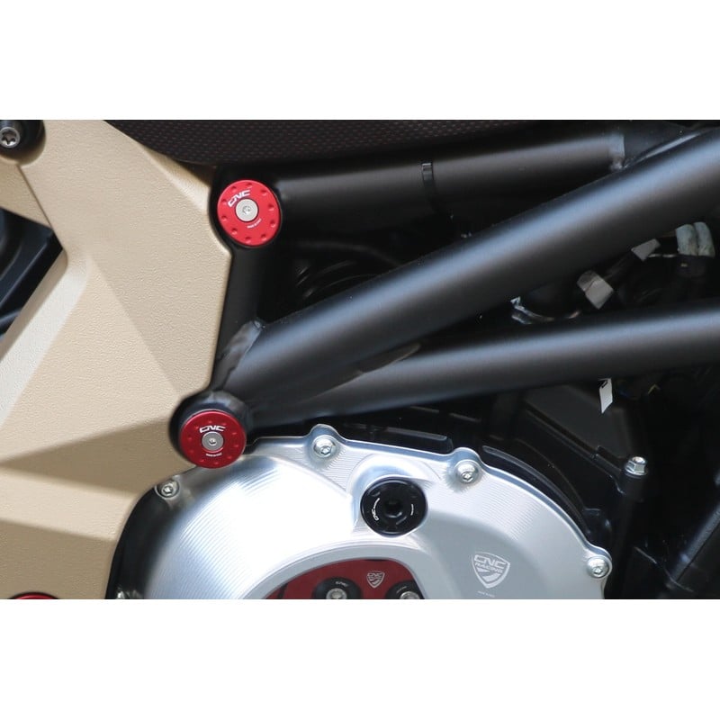 TT358 Frame caps kit Front frame Mv Agusta Brutale 1000 Nurburgring 2021+ CNC Racing