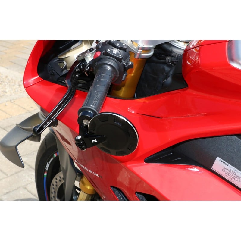 Specchio bar end Rocket sinistro BICOLOR Ducati CNC Racing MR702_BIC