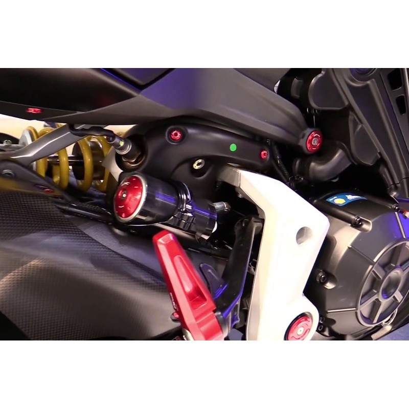 KV397_02 Kit viti paracalore collettori Ducati Xdiavel 1262 S 2016+ CNC Racing