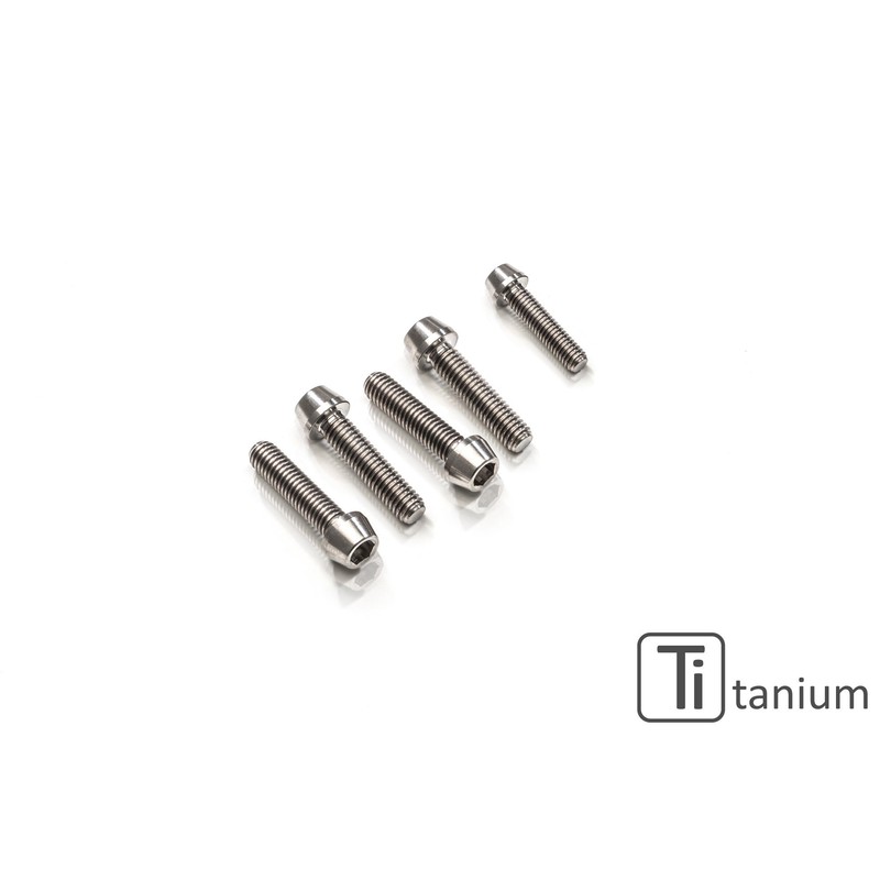 KV451_TI Top triple clamp screw kit Titanium Ducati Monster 1200 R 2016+ CNC Racing